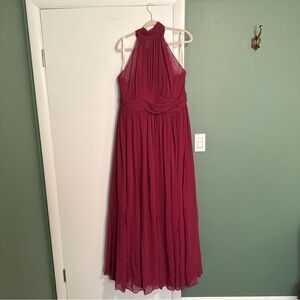AZAZIE IMAN MULBERRY BRIDESMAID DRESS